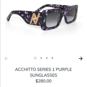 acchitto series 1 purple sunglasses